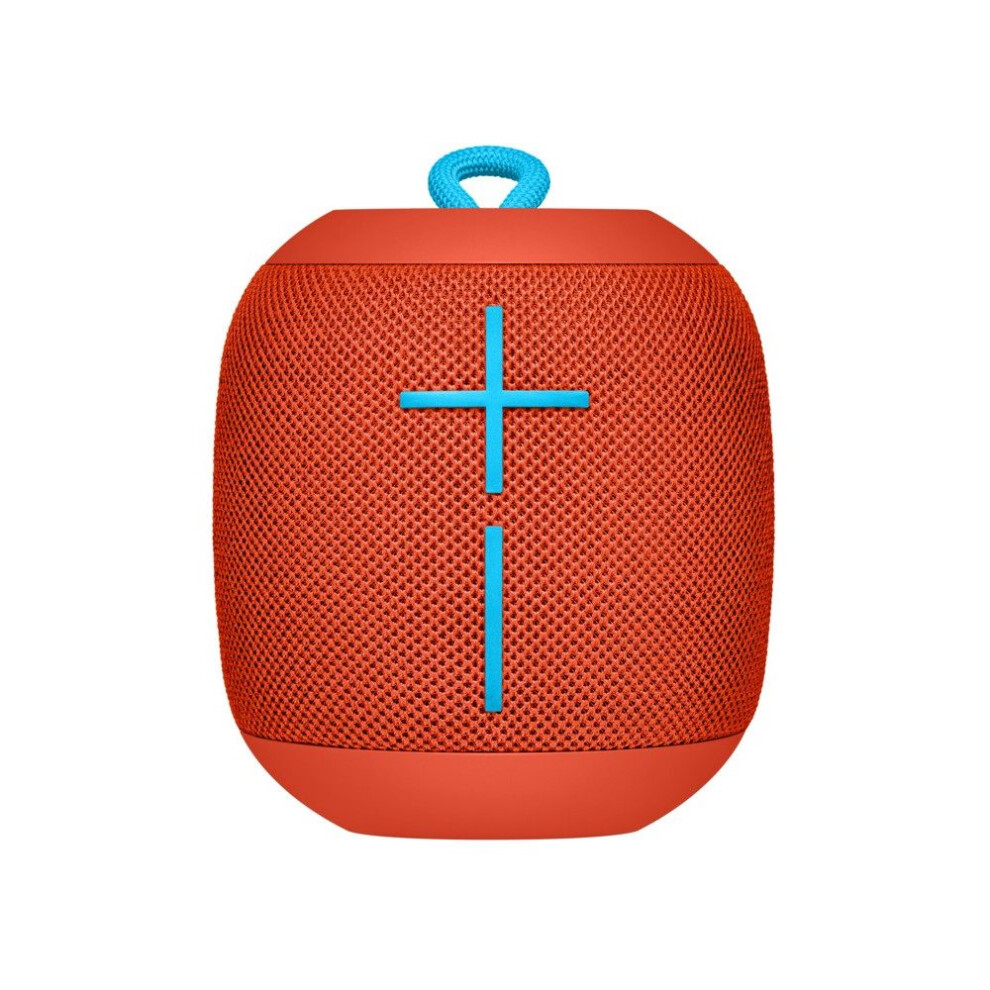 Ultimate Ears 984-000853 WONDERBOOM Bluetooth Speaker Waterproof with Double-Up Connection - Fireball Red