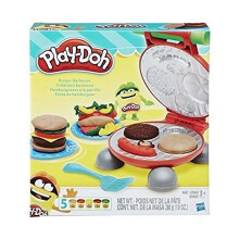 Play-Doh 0816B5521EU6 - Burger Barbecue Set