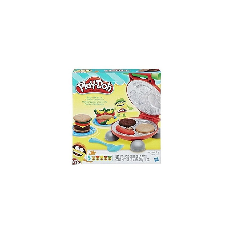 Play-Doh 0816B5521EU6 - Burger Barbecue Set