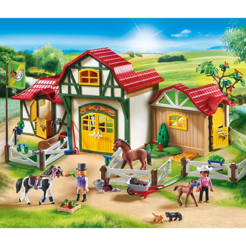 PLAYMOBIL Playmobil Pferdefarm Bausatz 2