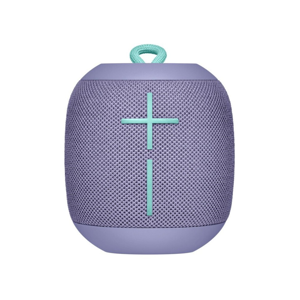 Logitech Ultimate Ears WONDERBOOM Bluetooth Speaker Waterproof with Double-Up Connection, Lilac/Purple