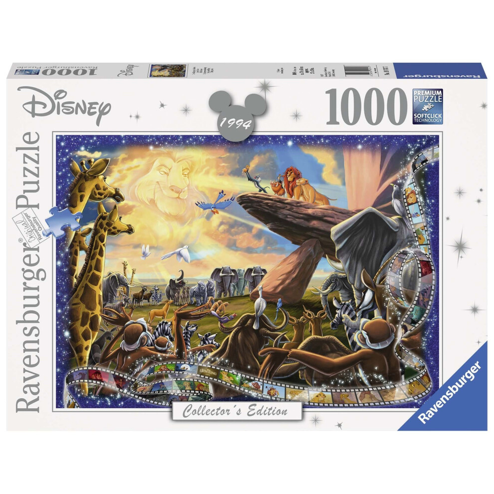 Ravensburger Disney Collector's Edition Lion King 1000Pc Jigsaw Puzzle