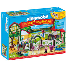 Playmobil Advent Calendar Farm with Flocked Horse