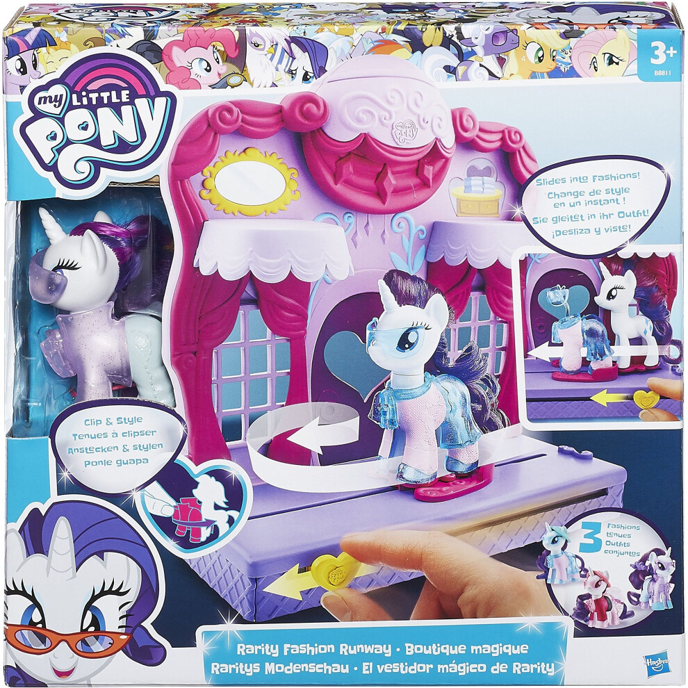 My Little Pony Friendship is Magic Rarity Fashion Runway Playset