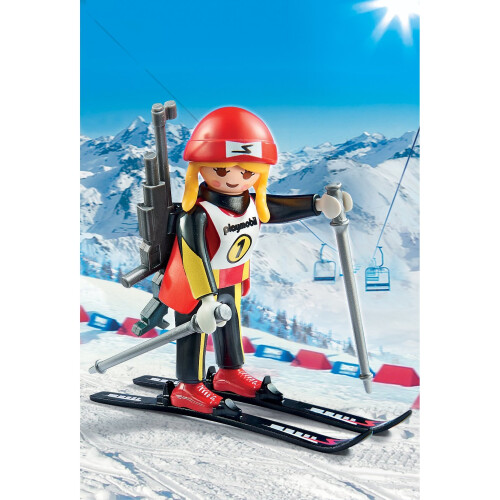 PLAYMOBIL PLAYMOBIL Γυναικεία Φιγούρα Βιαθλήτριας 2