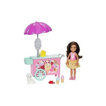 Playset Carrello Gelati Barbie Club Chelsea