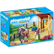 PLAYMOBIL-hevostalli Araber-rakennussarjalla