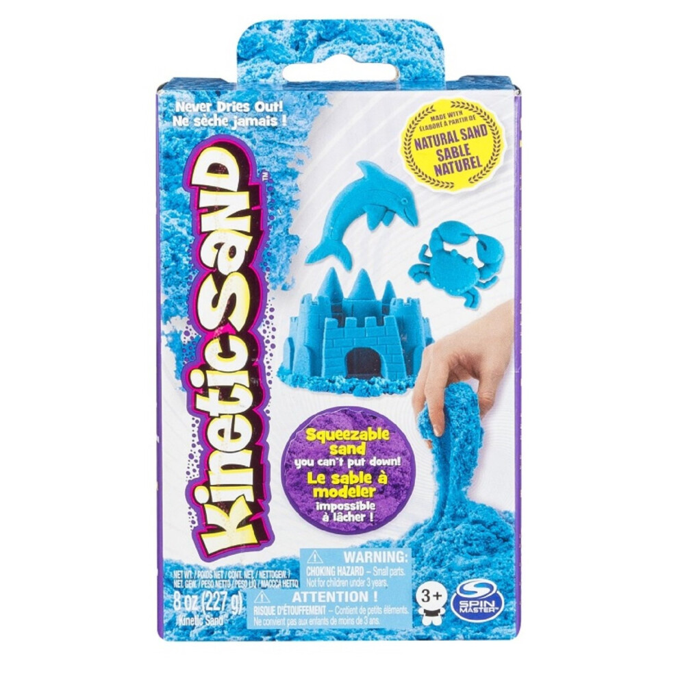 Kinetic Sand 20080706- Moldable sand, Assorted Colors Base 227 g