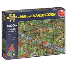 Jan van Haasteren 19057 The Vegetable Garden Jigsaw Puzzle, 1000-Piece