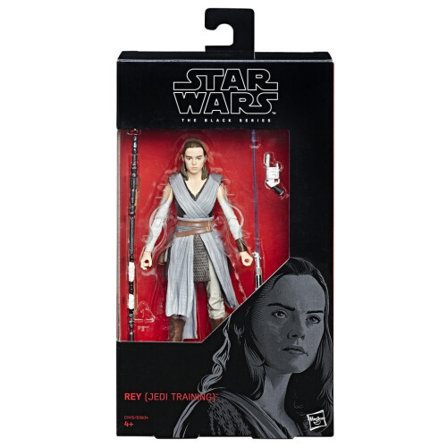 Star Wars Star Wars C1415ES0 Jedi Training The Black Series Rey Figure 1