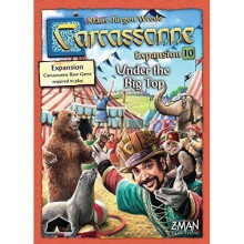 Z-Man Games ZMG7820 ZM7820 Carcassonne Under The Big Top Expansion Board - Board Game