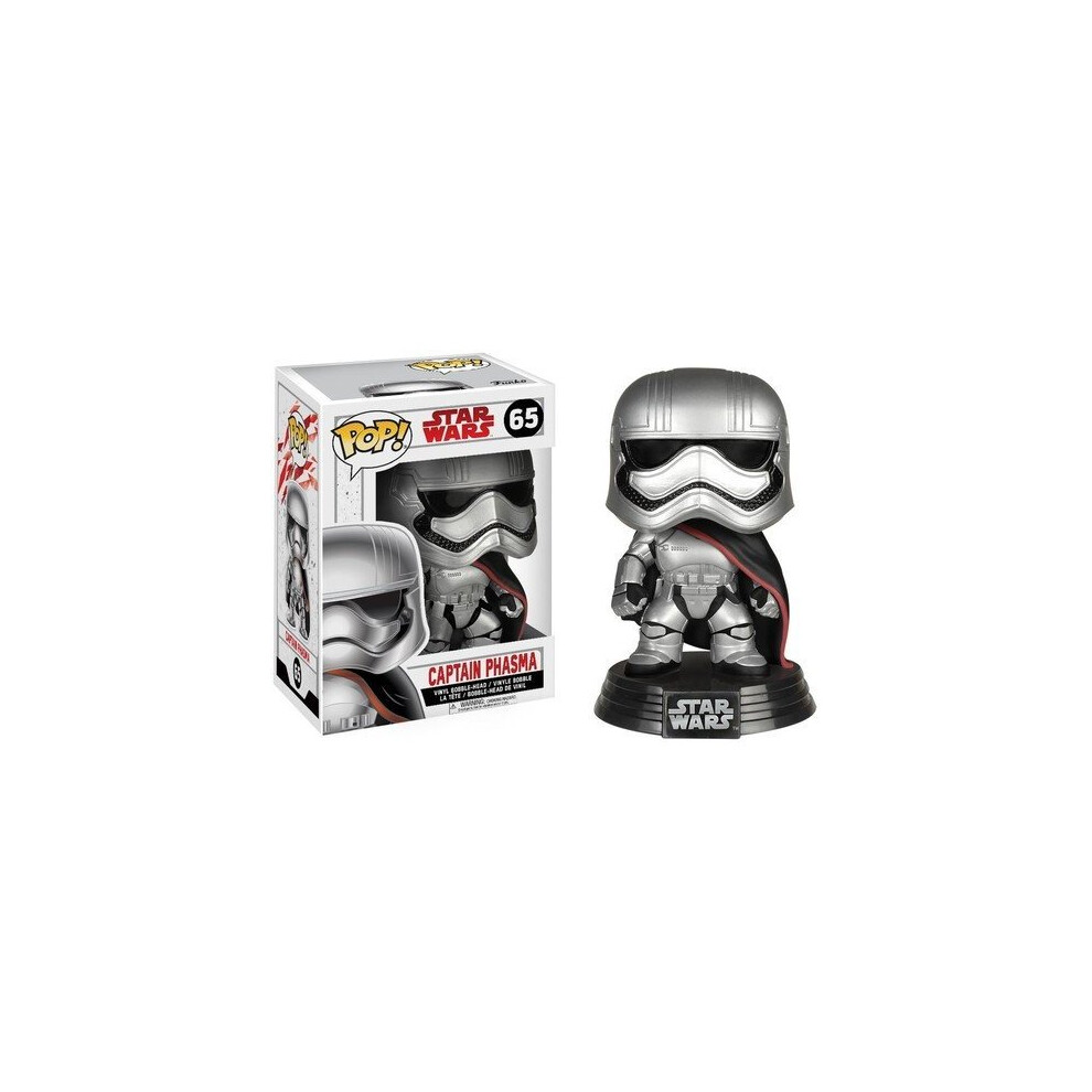 Funko POP! 14739 Bobble: Star Wars: E8 TLJ: Captain Phasma - Grey