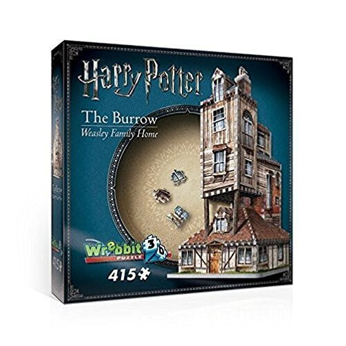 Wrebbit 3D - Χάρι Πότερ Το Burrow Οικογένεια Weasley 3D Παζλ 415 Τεμαχίων (W3D-1011)