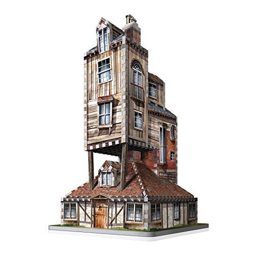 Wrebbit 3D - Χάρι Πότερ Το Burrow Οικογένεια Weasley 3D Παζλ 415 Τεμαχίων (W3D-1011) 1