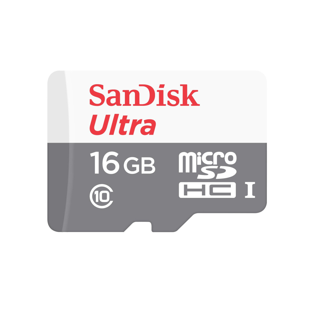 SanDisk Class 10 Ultra Android MicroSDHC Memory Card and SD Adapter