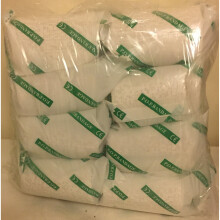 Bulk Pack 16 rolls Modroc 8cm x 3M Plaster of Paris Modelling Bandages with Hints & Tips Guide