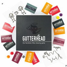 Gutterhead - The Fiendishly Filthy Drawing Game [Drinking & Party Game for Adults]