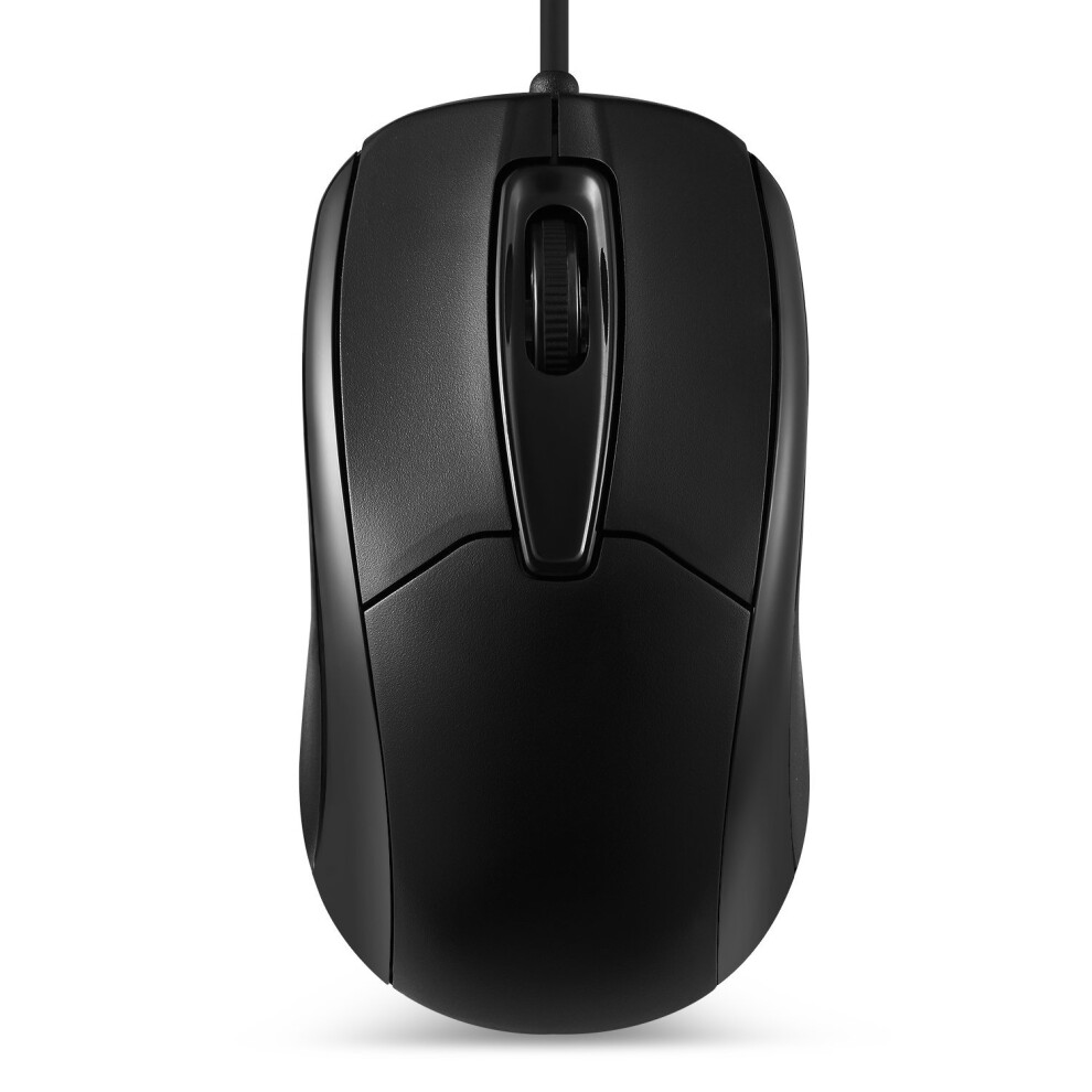 Perixx Perimice-209 3 Button Usb Wired Mouse - Optical - 1000 Dpi - 1.8M Cable - Black 4049571001777