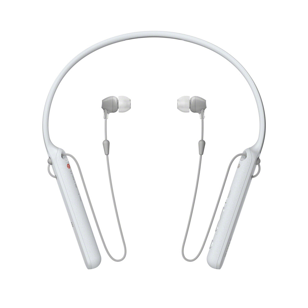 Sony WI-C400 Wireless In-Ear Headphones with up to 30 Hours Battery Life - White