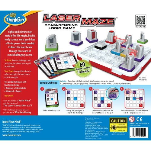Ravensburger Thinkfun Laser Maze - Beam-Bending Logic Maze Game - Jigsaw Puzzle 1