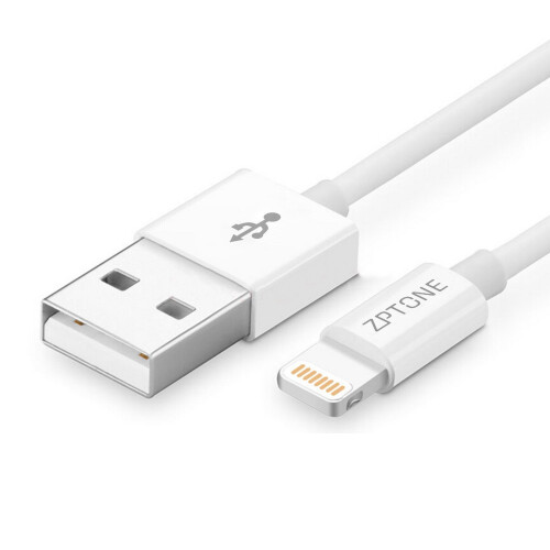 Lightning Cable for iPhone Cable ZPTONE Connector USB Cable for iPhone iPad iPod - 3 Feet (2 Pack) 1