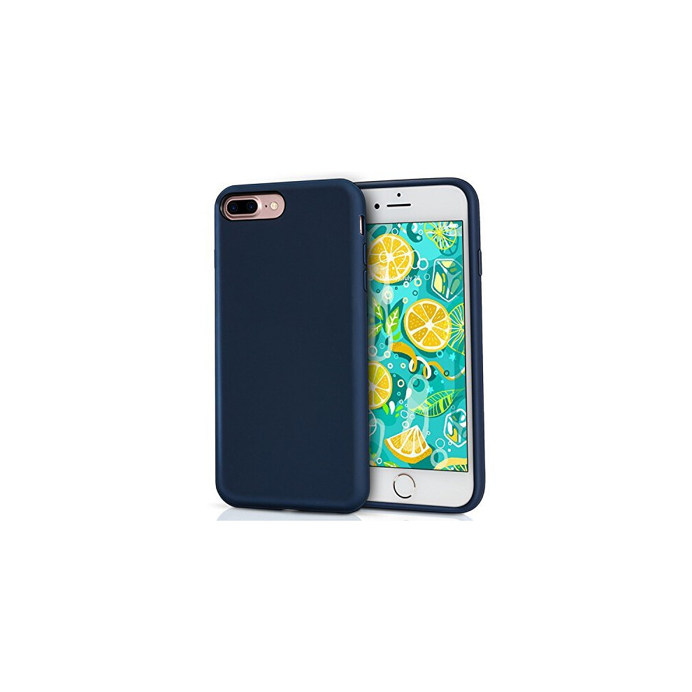 iPhone 8 Plus Silicone Case, iPhone 7 Plus silicone case, MILPROX Pretty Series Liquid Silicone Gel Rubber Shockproof Case with Microfiber Cloth...