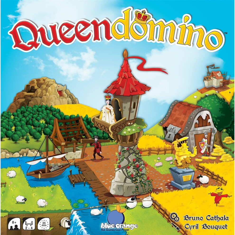 Blue Orange Queendomino Game