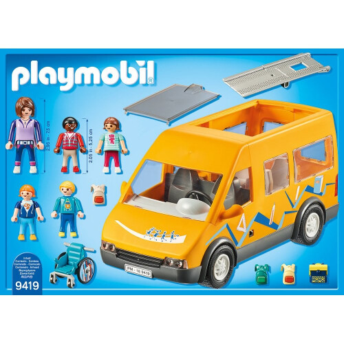 Playmobil yellow bus deals