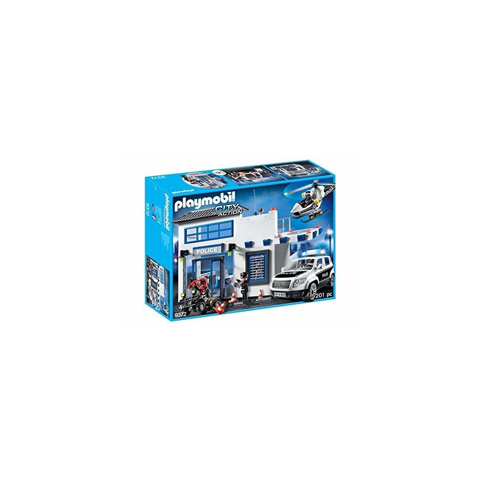 Playmobil 9372 Police Station Bundle