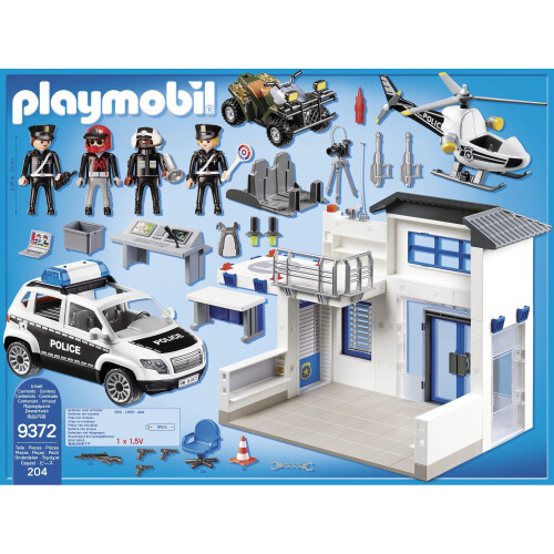 PLAYMOBIL Playmobil 9372 Police Station Bundle 1