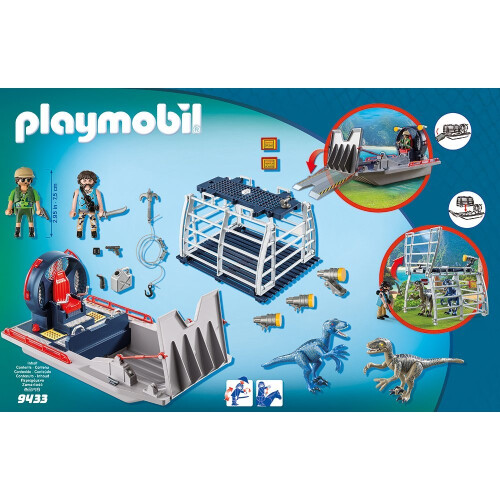 PLAYMOBIL PLAYMOBIL Barca Aerea Nemica con Set Raptor 2