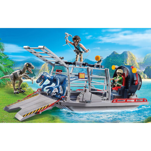 PLAYMOBIL PLAYMOBIL Barca Aerea Nemica con Set Raptor 1