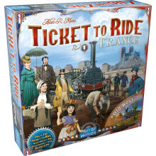 Die Abenteurer der Schiene - Erweiterung: Frankreich/Alter Westen - Asmodee - Gesellschaftsspiel - Brettspiel