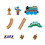 Thomas & Friends Trä, 5-i-1 Byggset 2
