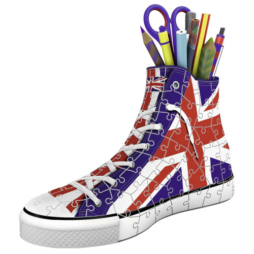 Ravensburger Ravensburger British Flag Sneakers 108pc 3D Jigsaw Puzzle 1