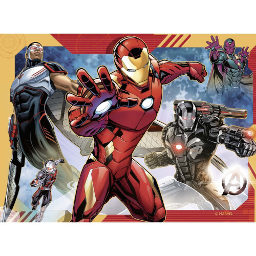 Ravensburger Ravensburger Marvel Avengers 4 in a Box (12, 16, 20, 24pc) Jigsaw Puzzles 2