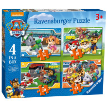 Ravensburger Paw Patrol 4 in a Box (12, 16, 20, 24pc) Jigsaw Puzzles