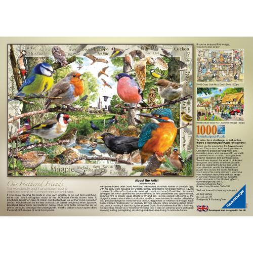 Ravensburger Ravensburger Our Feathered Friends, 1000pc Jigsaw Puzzle 2
