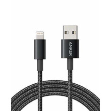 Anker 6ft Premium Nylon Lightning Cable, Apple MFi Certified for iPhone Chargers, iPhone XS/XS Max/XR/ iPhone X / 8/8 Plus / 7/7 Plus / 6/6 Plus /...