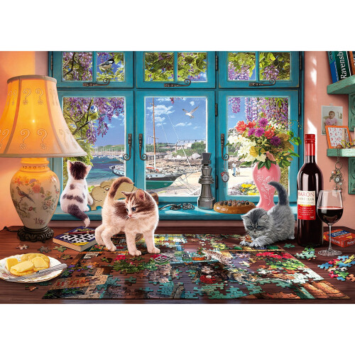 Ravensburger Ravensburger The Puzzler's Desk, 1000pc Jigsaw Puzzle 1