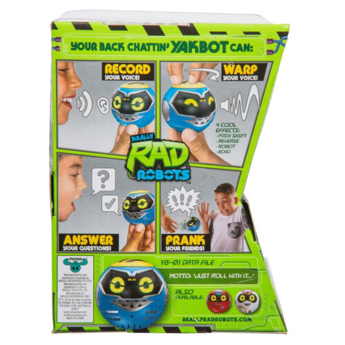 Moose 27801 Really Rad Robots Yakbot Toy, Blue 2