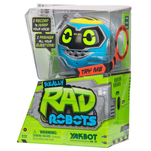 Moose 27801 Really Rad Robots Yakbot Toy, Blue 1