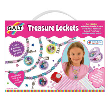 Galt Toys Treasure Lockets, Keepsake Jewellery Kit for Children