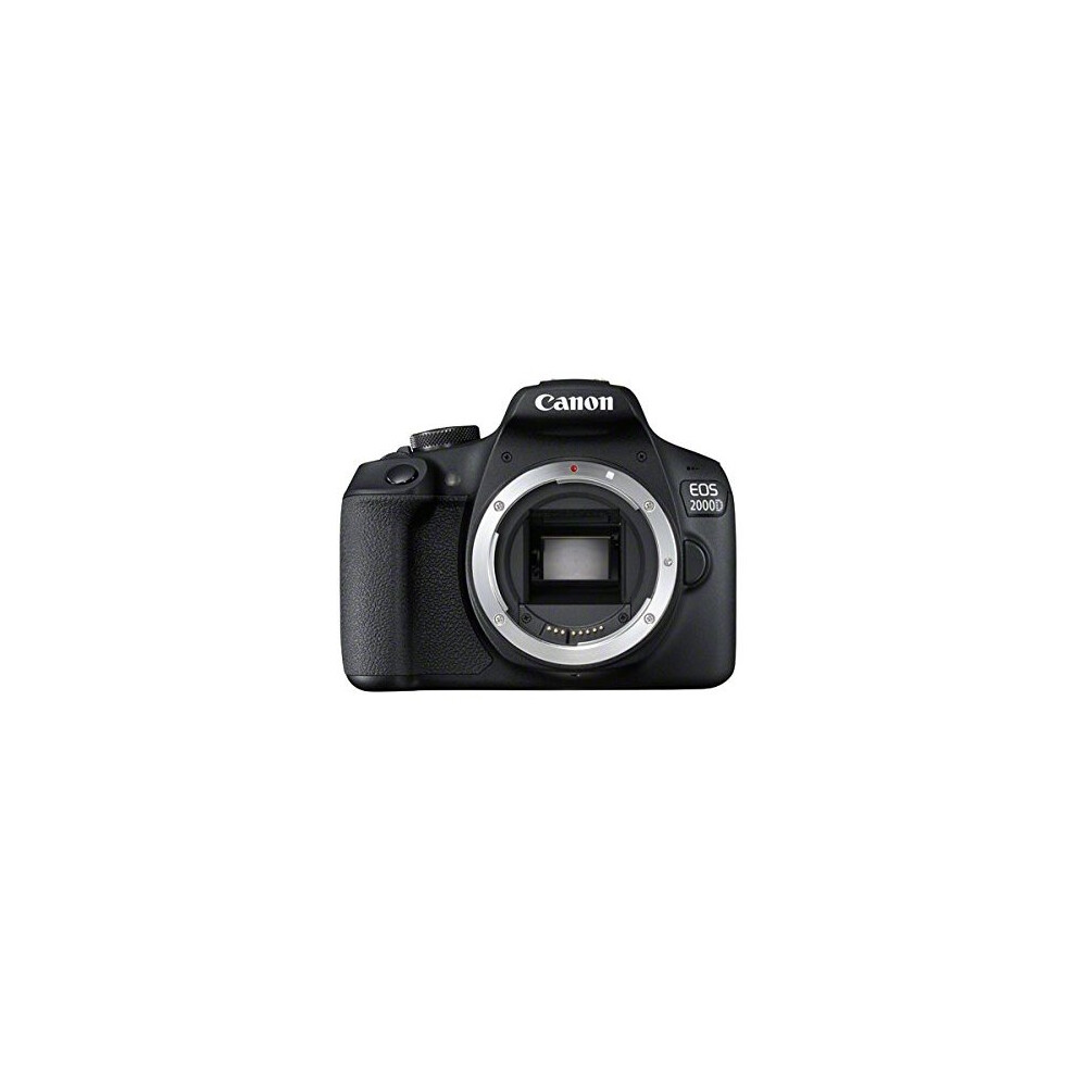 Canon EOS 2000D DSLR Camera Body - Black