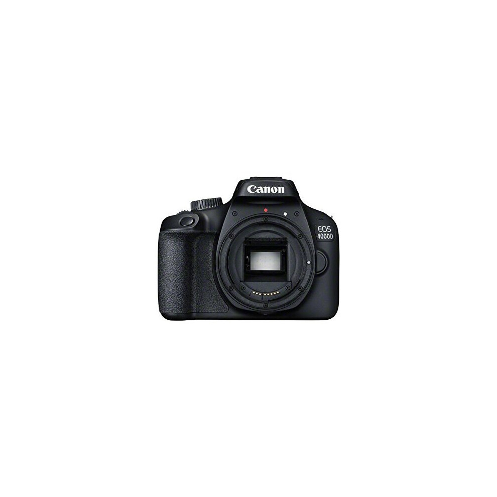 Canon EOS 4000D DSLR Camera Body - Black