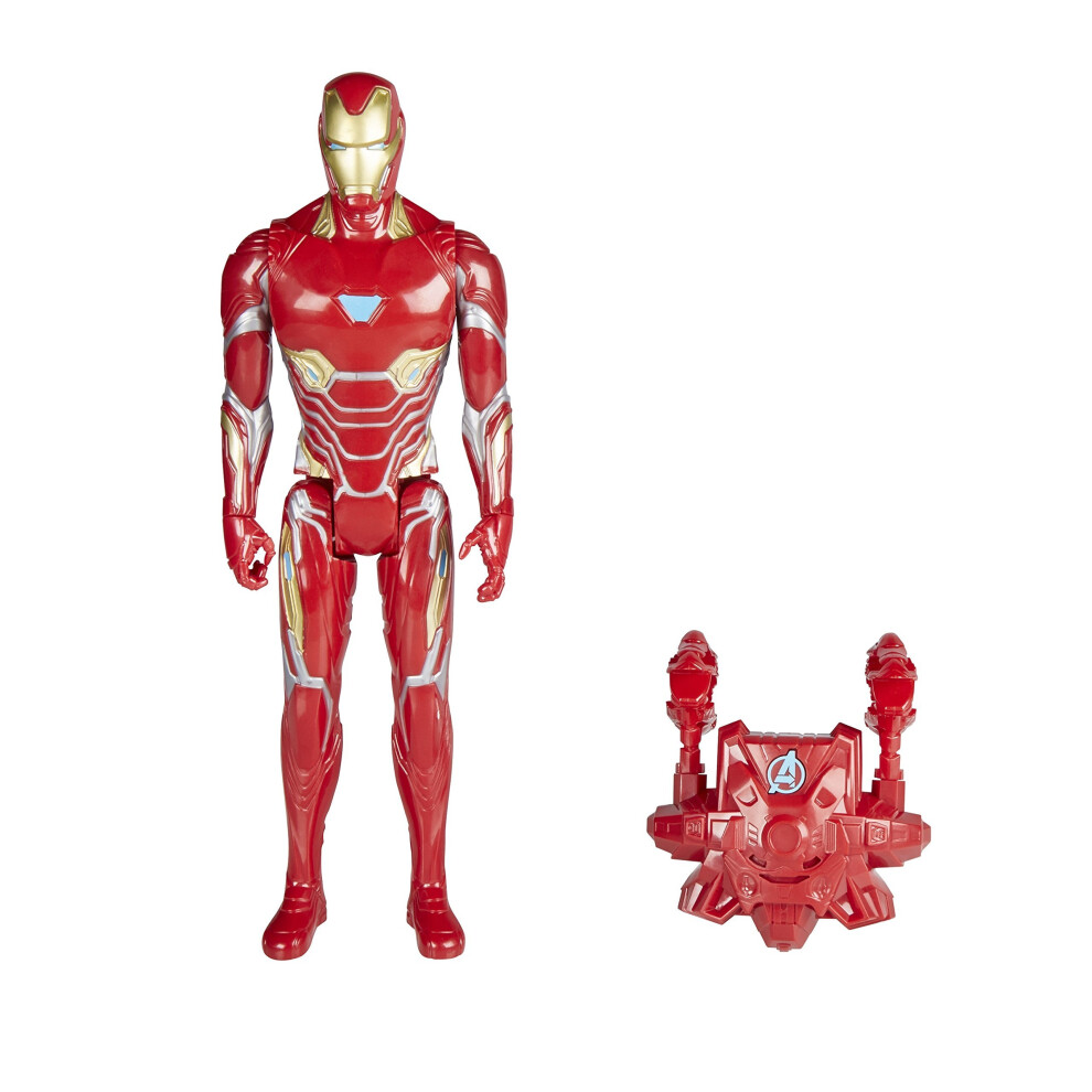 AVENGERS Marvel Infinity War Titan Hero Power FX Iron Man Figure