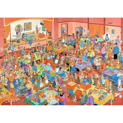 Jan Van Haasteren Jumbo 19072 The Magic Fair Puzzle 1000 Teile, Blau 2