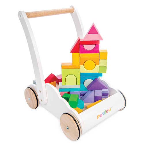 Le Toy Van Petilou Wooden Rainbow Cloud Walker 1