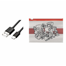 The Fone Stuff 2 Pack Genuine Samsung Galaxy S9, S9 Plus, S8, S8 Plus, A8, A8 Plus Note 8 2018 USB C Cable USB C Fast Charge and Sync Lead Charger...