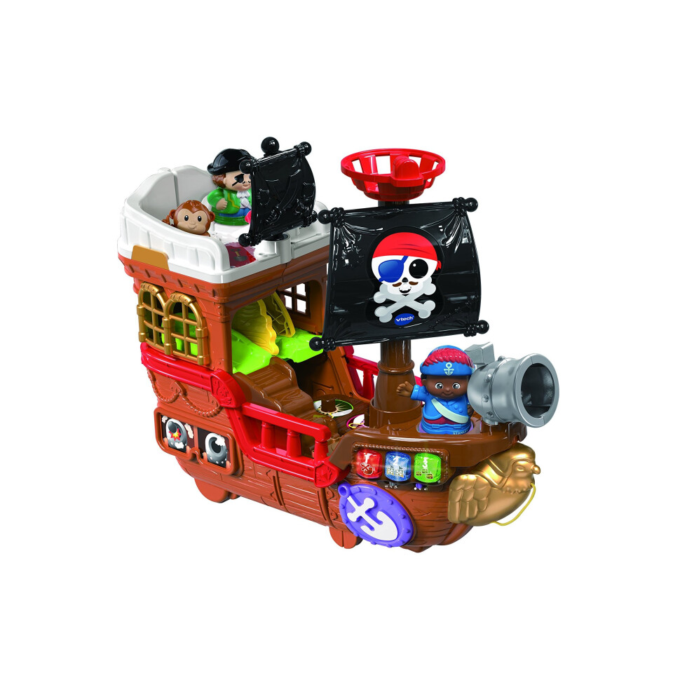 Vtech Toot-Toot Friends Kingdom Pirate Ship-Mu;ticolor